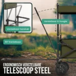 Avalo Bolderkar Opvouwbaar XL met Dak - Afbeelding 6