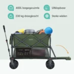 Lifegoods Dubbele Bolderkar – 200KG - Afbeelding 2