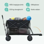 Dubbele Bolderkar – 200KG - Afbeelding 3