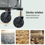 Lifegoods Dubbele Bolderkar – 200KG - Afbeelding 4